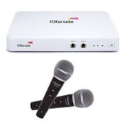 HDK Box 2.0 Internet-Enabled Streaming Karaoke Machine with Two Microphones Bundle