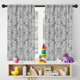 thumbnail image 5 of Blackout Kids Curtains,Halloween Spider Web Pattern Childrens Insulated Curtains Set Of 2,Bedroom Essentials,Toddler Room Decor 42"x54", 5 of 5
