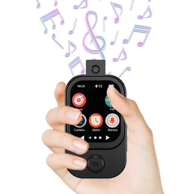 MP3 Player with 5.4, Portable Digital Lossless Music Player with Built in Speaker, 2.0 in Full Touch Screen, FM Radio, HiFi Sound, Voice Recorder
