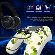 Game Controller for P-4, Wireless Controller Compatible with P-4/SLIM/PRO & PC with Dual Vibration & 6-Axis Gyro Sensor