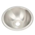 thumbnail image 5 of RV Kitchen Sink 304 Stainless Steel Wiredrawing Smoothing Space Saving Round RV Sink for Camper Boat, 5 of 5