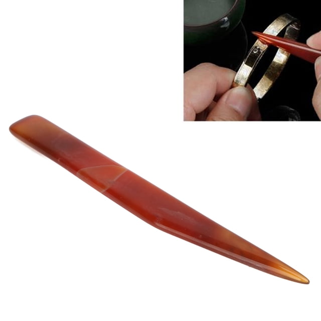 Bruñidor De ágata, Restaura El Brillo De La Joyería, Herramienta De Pulido Profesional Para Oro Plata Cobre, Herramienta De Pulido Manual De Joyería