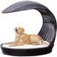 The Refined Feline CHAISE-SK Chien d'Extérieur Chaise Longue&44; Fumée - Grande – image 1 sur 1