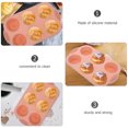 thumbnail image 3 of FOMIYES Para Cupcakes De Silicona Color Rosa Con 6 Cavidades Para Postres Y Snacks Caseros, 3 of 8
