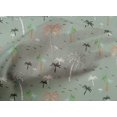 thumbnail image 4 of oneOone Cotton Cambric Fabric Bird & Palm Tree Print Sewing Fabric BTY 56 Inch Wide, 4 of 4