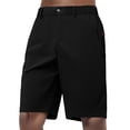 thumbnail image 2 of CONZONE Mens Casual Suit Shorts Buttons Dress Shorts for Men Solid Color Lightweight Slim Fit Party Wedding Shorts With Pockets, 2 of 9