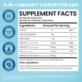 thumbnail image 2 of Elderberry Gummies for Kids with Vitamin C & Zinc | Kids Immune Support | Daily Defense During Seasonal Changes | Natural Antioxidant Support for Immune Health | 30 Gummies, 2 of 7