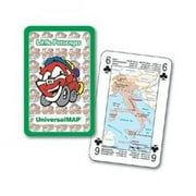 Universal Map 762529059 World Playing Cards- Large Format Sparky