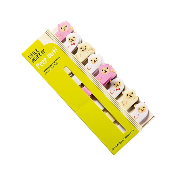 24 Piezas 480 Páginas Sticky Notes, Mini Notas Adhesivas