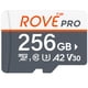 thumbnail image 1 of Tarjeta de memoria ROVE PRO microSDXC 256GB con adaptador 100MB/s, 1 of 8