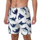 thumbnail image 1 of Fotbe Cute Shark Traje de Baño para Hombre – Shorts de Natación de Secado Rápido con Forro y Bolsillos-XX-Large, 1 of 6