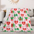 thumbnail image 1 of Cartoon Car Tractor Digital Printing Blanket Flannel Blanket Student Dormitory Blanket, 1 of 1