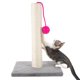 thumbnail image 1 of Rascador para Gatos PETMAKER con Cuerda de Sisal y Juguete de Bola de 43 cm Gris, 1 of 6