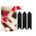 thumbnail image 5 of Convenient and Stylish Nail Art Helper French Manicure Stickers DIY Decoration Stencil Tools, 5 of 7