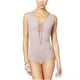 thumbnail image 1 of Mono con lazo en la parte delantera Say What? para Mujer morado grande, 1 of 2