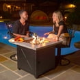 thumbnail image 6 of Endless Summer GAD15300ES 30 in. The Mason Square Gas Outdoor Fire Pit with Printed Wood Lat look Cement Resin Mantel, 6 of 7