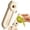 Coffee, variant on 2 in 1 Fruit Knives & Peelers, Retractable Stainless Steel Peelers, Cartoon Magnetic Kitchen Gadgets, Dual-Function Orange & Potato Peelers, Compact Portable Fruit Cutter tools,4.92×1.81 in,Coffee