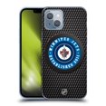 thumbnail image 1 of Head Case Designs Officially Licensed NHL Winnipeg Jets Puck Texture Soft Gel Case Compatible with Apple iPhone 14, 1 of 7