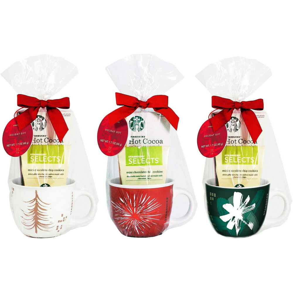 starbucks acrylic travel mug with cocoa gift set