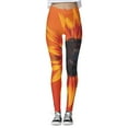thumbnail image 3 of Leggings Sport Women Fitness Print High Waist Casual Ankle Slim-Leg Leggings, 3 of 9