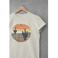 thumbnail image 5 of Old Glory Mens Vintage Cactus Sunset Short Sleeve Graphic T Shirt, 5 of 6