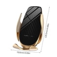 thumbnail image 2 of EGNMCR Webcam Car, Mobile Phone, Wireless Charger, Car Automatic Infrared Sensor 15W Holder Mobile, 2 of 2