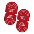 thumbnail image 4 of BELOVING 2 Pcs Mitaines de Manipulation de Disques Protection Maison Tampons Nettoyants pour Disques Vinyles Supports Rouges, 4 of 9
