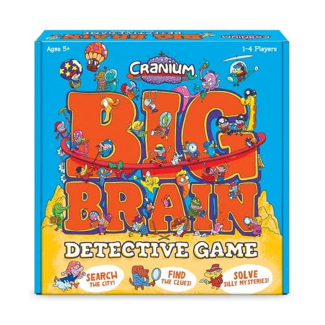 Juego Funko Cranium Big Brain Detective para 1 a 4 jugadores