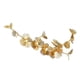 thumbnail image 3 of Boda Nupcial Flor Dorada Tiara Diadema Accesorios Para El Cabello Sunnimix Tiara floral de filigrana para mujer, 3 of 8