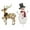 white-1A-home supplies, variant on LEFTHIGH Home LED Light Up Penguin Christmas Decoration Garden Luminescent Decoration Acrylic Set(requires Assembly) Christmas Home Decor