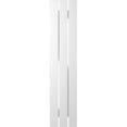thumbnail image 6 of Ekena Millwork 11 1/2"W x 70"H Americraft Three Board (2 Batten) Exterior Real Wood Spaced Board-n-Batten Shutters w/ Z-Bar (Per Pair), White, 6 of 10