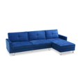 Gold Sparrow Davenport Convertible Sofa Bed Sectional With Storage