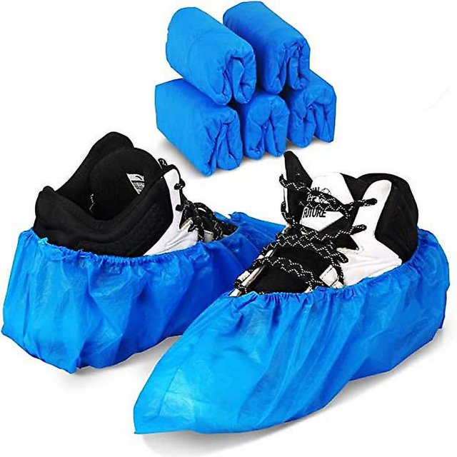 200 bolsas de fundas desechables azules CHAO impermeables antideslizantes