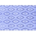thumbnail image 1 of Ahgly Company Indoor Rectangle Abstract Blue Modern Area Rugs, 5' x 7', 1 of 4