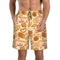 thumbnail image 1 of Balery Various Bread Traje de Baño Estilo Hawaiano para Hombre, Shorts de Secado Rápido con Bolsillos-Medium, 1 of 6