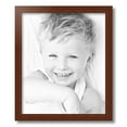 thumbnail image 2 of ArtToFrames 15" x 18" Walnut Picture Frame, 15x18 inch Brown Wood Poster Frame (WOM-4086), 5 Pack, 2 of 7