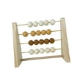 thumbnail image 1 of Milaget Wooden Abacus for Kids Math Math Learning Counters Counting Frame Arithmetic for Yellow, 1 of 8