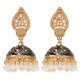 thumbnail image 2 of Pendientes Campana Mujer, Pendientes Campana Esmaltados Chapados En Oro Para Cumpleaños, 2 of 7