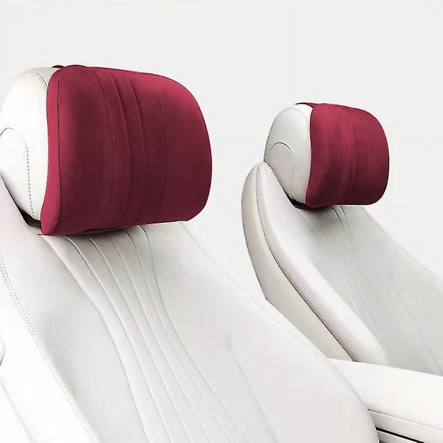 Forbell 2pcs Memory Foam Car Headrest Pillow,car Neck Pillow,car Neck Support,car Head Rest,relieve Neck Fatigue And Pain