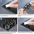 thumbnail image 3 of Dteck Camera Lens Protector for Samsung Galaxy S24 Ultra, [Full Protection] HD Tempered Glass with Alloy Metal Ring Camera Cover Accessories,Gray, 3 of 3