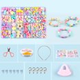 thumbnail image 2 of AiYqZypa Toys On Sale Surprise Secret Message Jewelry DIY Jewelry Making Craft Kit Great Bead Kit For Parties Sleepover & Weekend Activity Make Bracelets With Alphabet Beads For Kids Age 5 6 7 8, 2 of 9