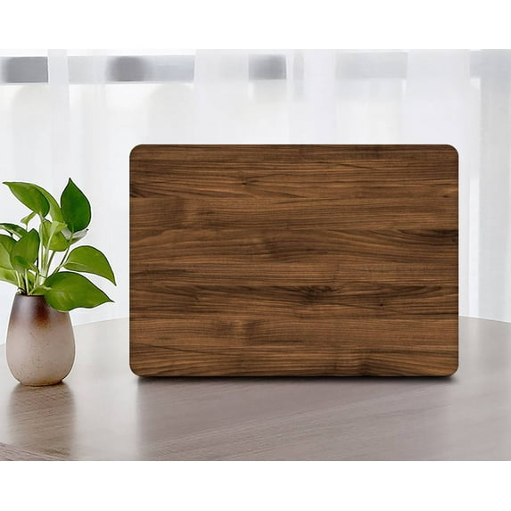 Hard Shell Cover for MacBook Pro 14"( XDR Display Touch ID, 2021 2022 2023) Cable Tie Model A2442 & A2779, Type C Wood grain 1_3