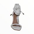 thumbnail image 4 of Open Toe Ankle Tie-Up Heels, 4 of 8