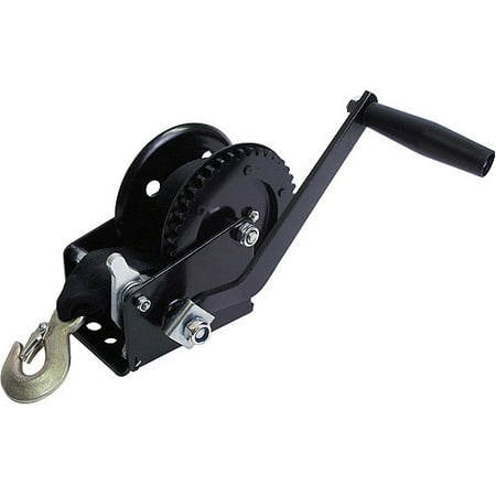 Solid Gear Med. Duty Winch, Complete, 1200 lb. Capacity