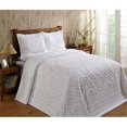 thumbnail image 1 of Better Trends BSRIQUWH Couvre-Lit Grand Rio, Blanc - 102 Po, 1 of 5