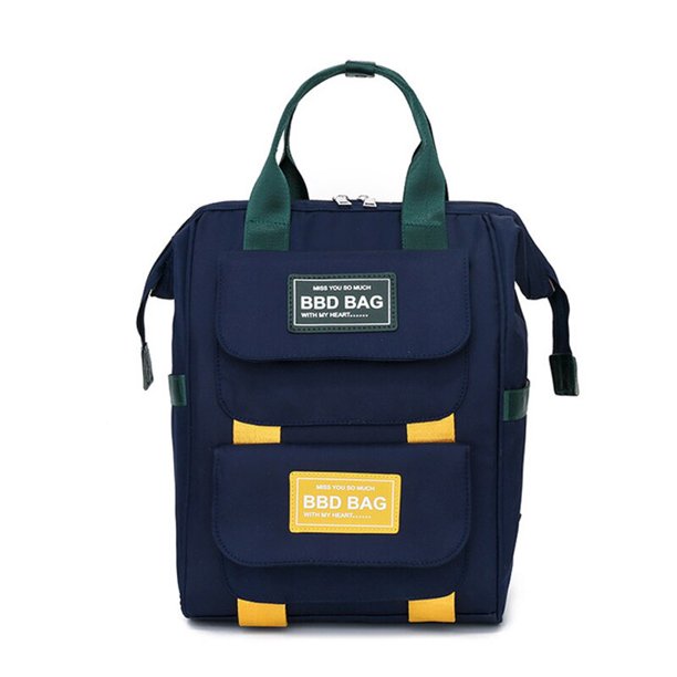 Bolsa de pañales de gran capacidad para mamá, mochila para cochecito, bolsas para mamá, bolso multifunción para bebé, impermeable, cálido, mochila para pañales de viaje al aire libre