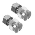 thumbnail image 1 of OUNONA 2Pcs Cartridge Screws for Audio Headshell Wear Resistance Silver Alloy Turntable Accessories, 1 of 8