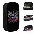 thumbnail image 1 of Arcane Jinx Game Merch Pencil Case Large Capacity Kids Pencil Case Stationery Amazing Gift, 1 of 5
