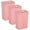 Pink, variant on YRLLENSDAN Garbage Can 13 Gallon Tall Kitchen Trash Can Garbage Can with Lid Automatic Trash Cans Touchless for Bedroom Bathroom Home Office 50 Liter,3 Pack Blue