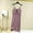 Purple, variant on BUIGTTKLOP Womens Nightgown Sleeveless Sleepwear Solid Crewneck Loose Fitted Pajama Dress Spaghetti Strap Soft Nightdress